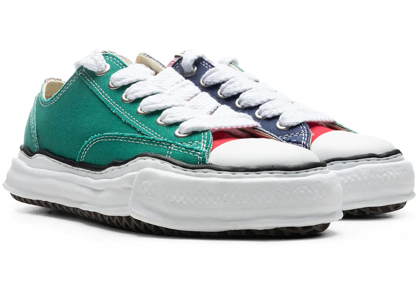 Maison Mihara Yasuhiro Peterson OG Sole Canvas Low Multi - 2