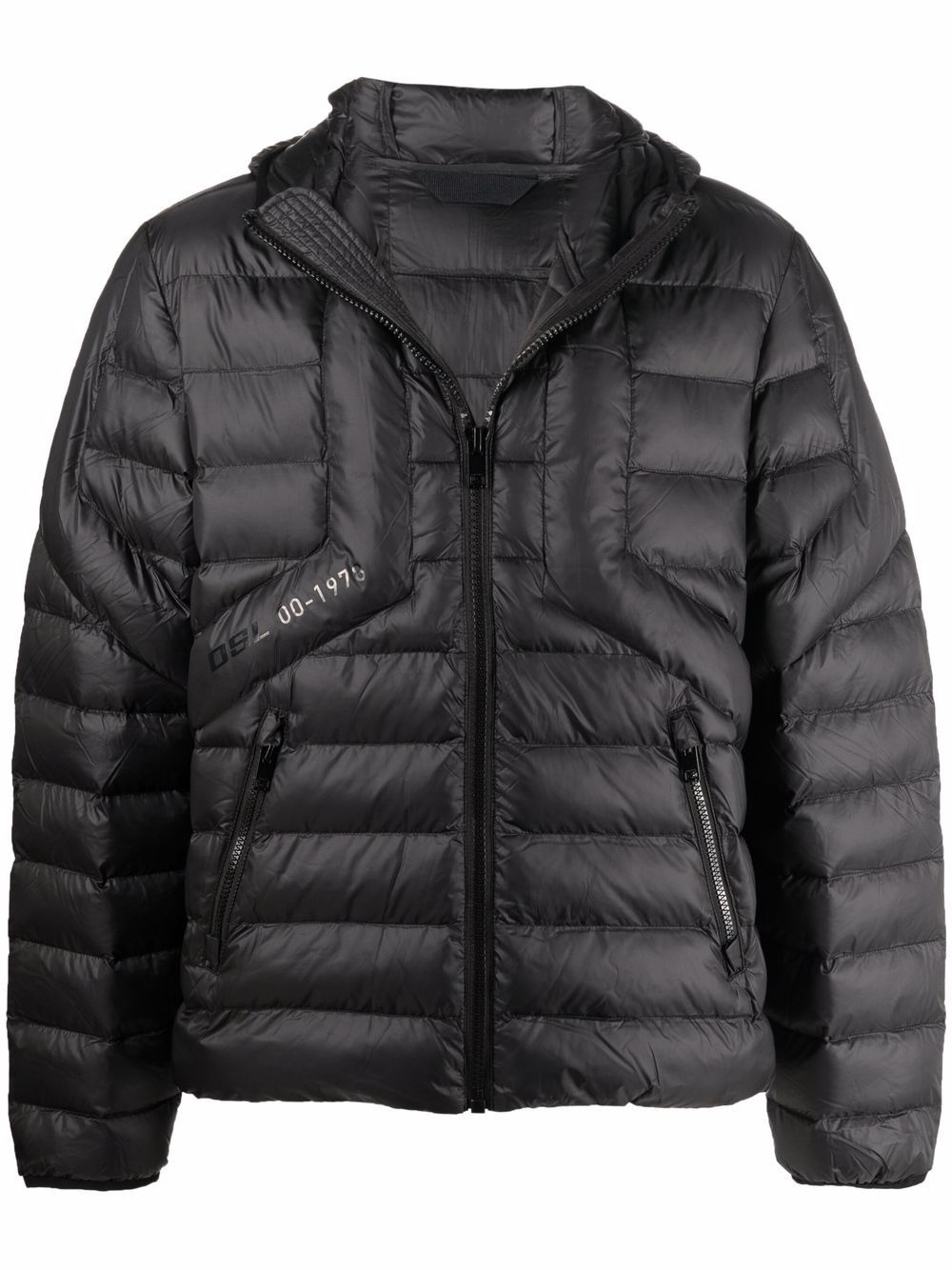 W-Dwain-21 water-repellent padded jacket - 1