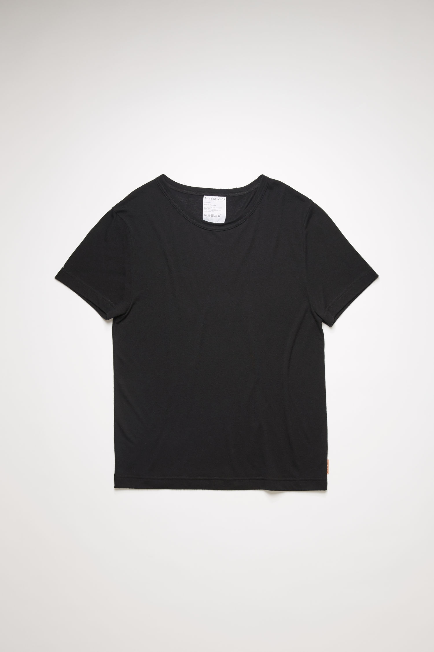 Crewneck t-shirt black - 1