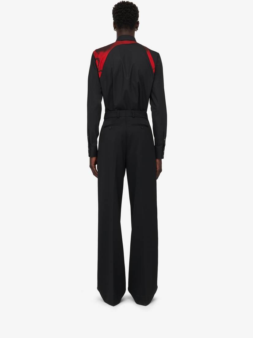 Men's Harness Shirt in Black - 4