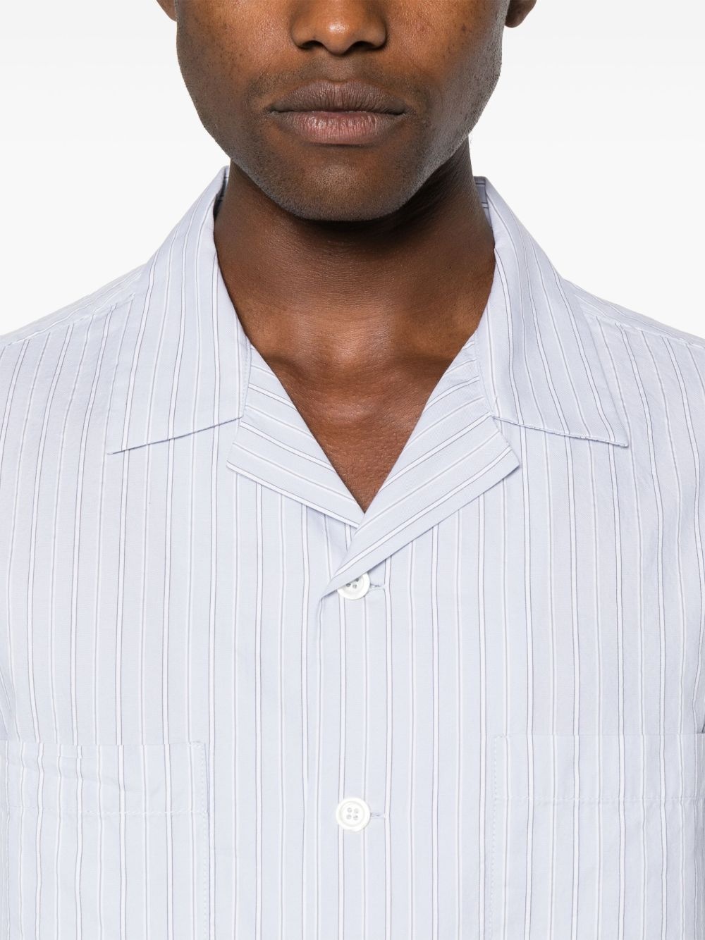 striped cotton shirt - 5