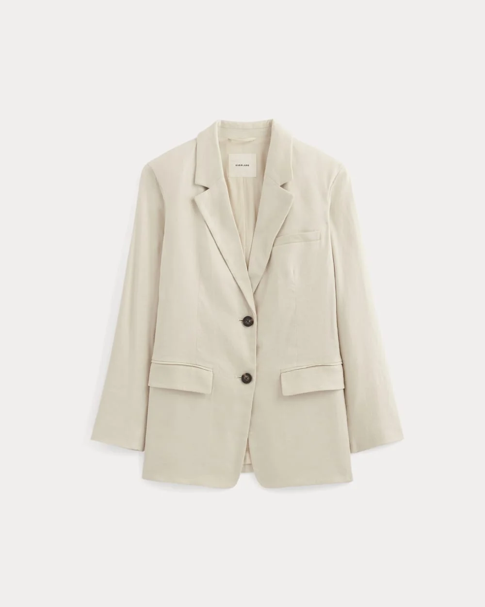 THE OVERSIZED BLAZER IN STRETCH LINEN - 1