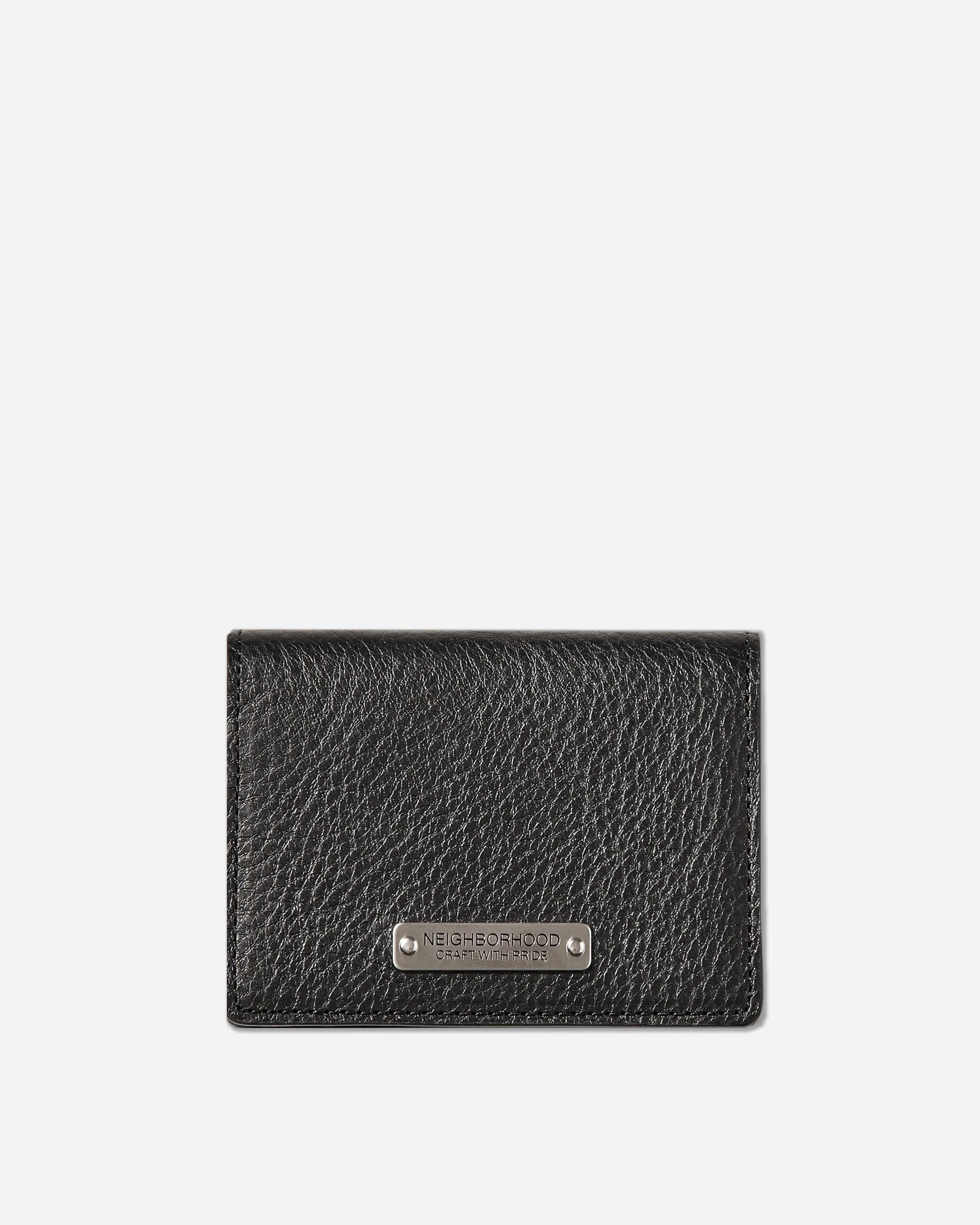 Leather Card Case Black - 1