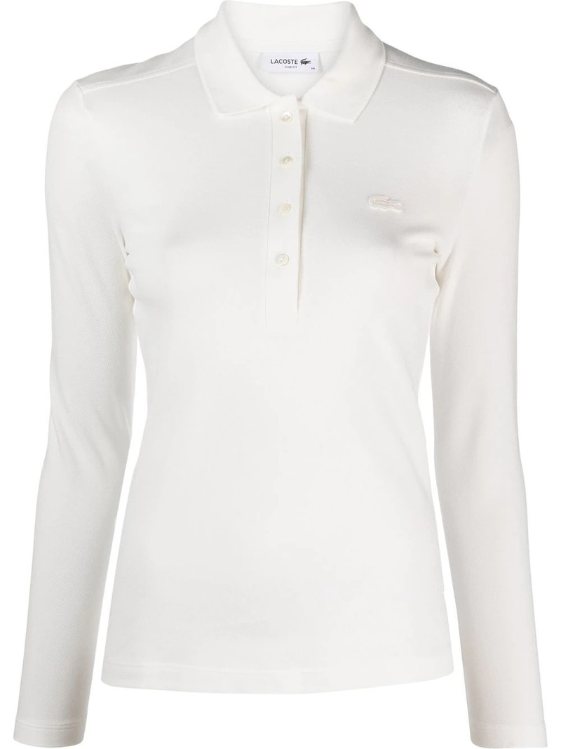 piqué cotton polo top 1
