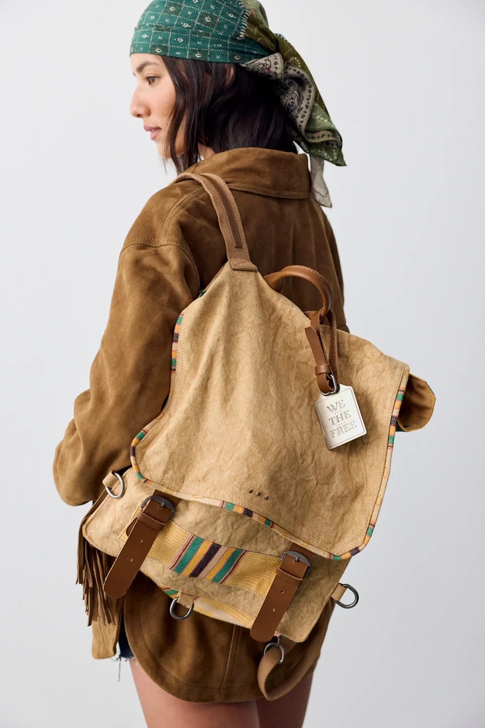 We The Free Patchwork Backpack - 1