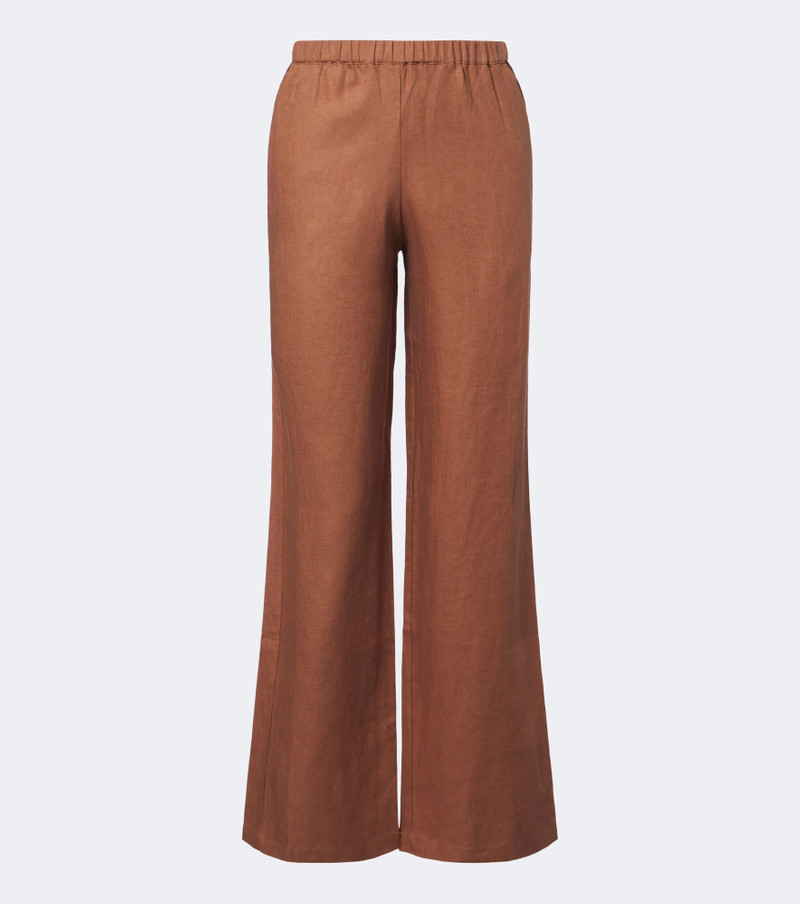 Capriolla linen wide-leg pants 1