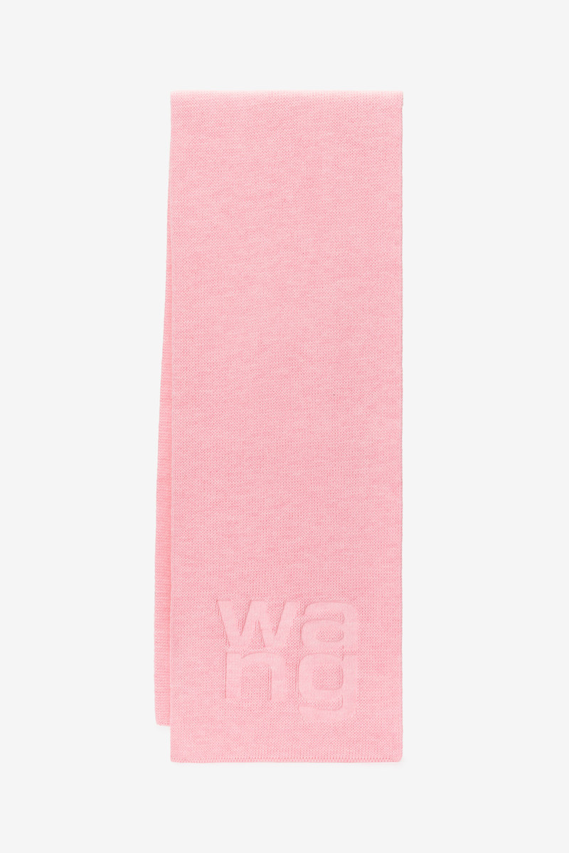 Logo scarf in compact deboss 1