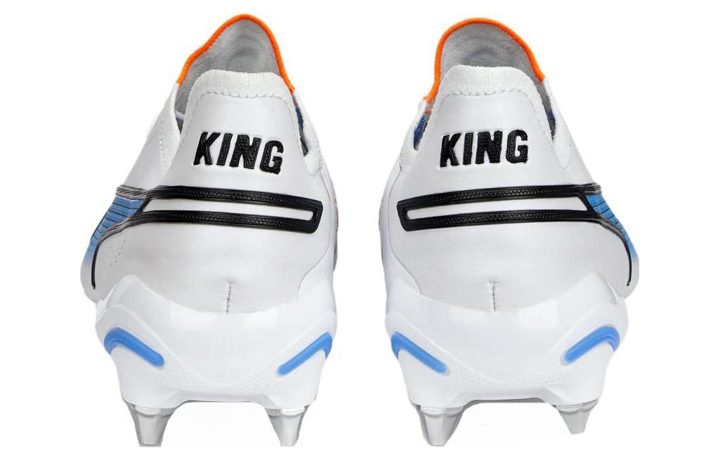 PUMA King Ultimate Elements SG 'White/Blue' 107098-01 - 4