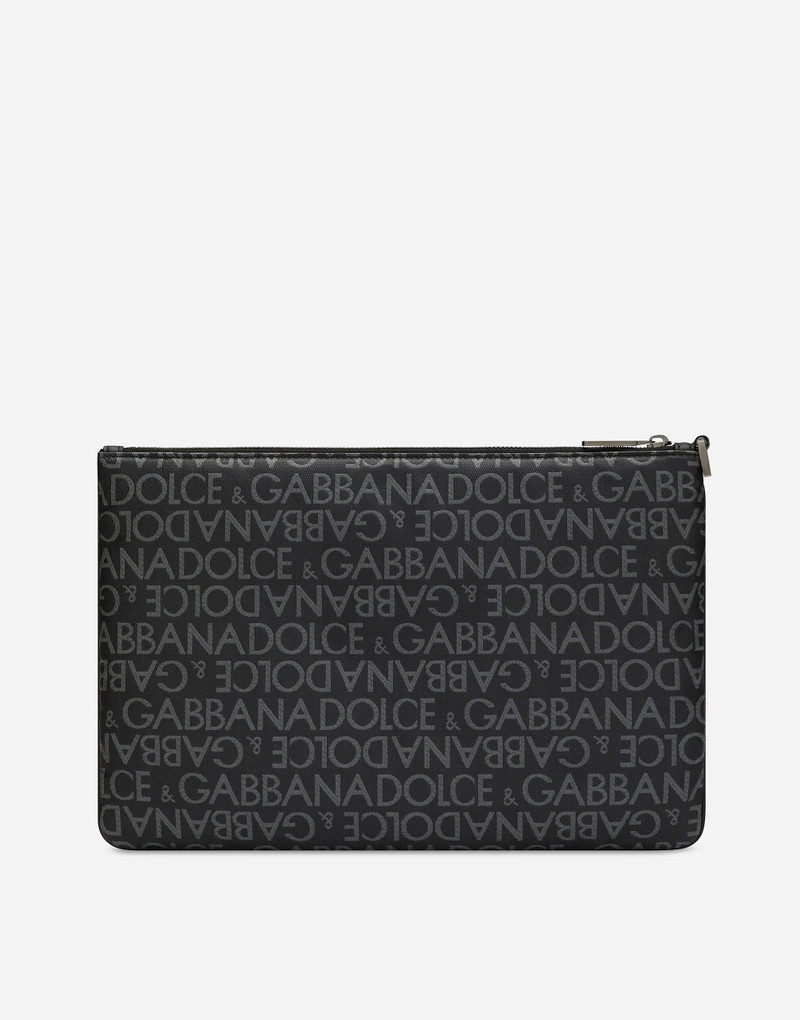 Coated jacquard clutch 4