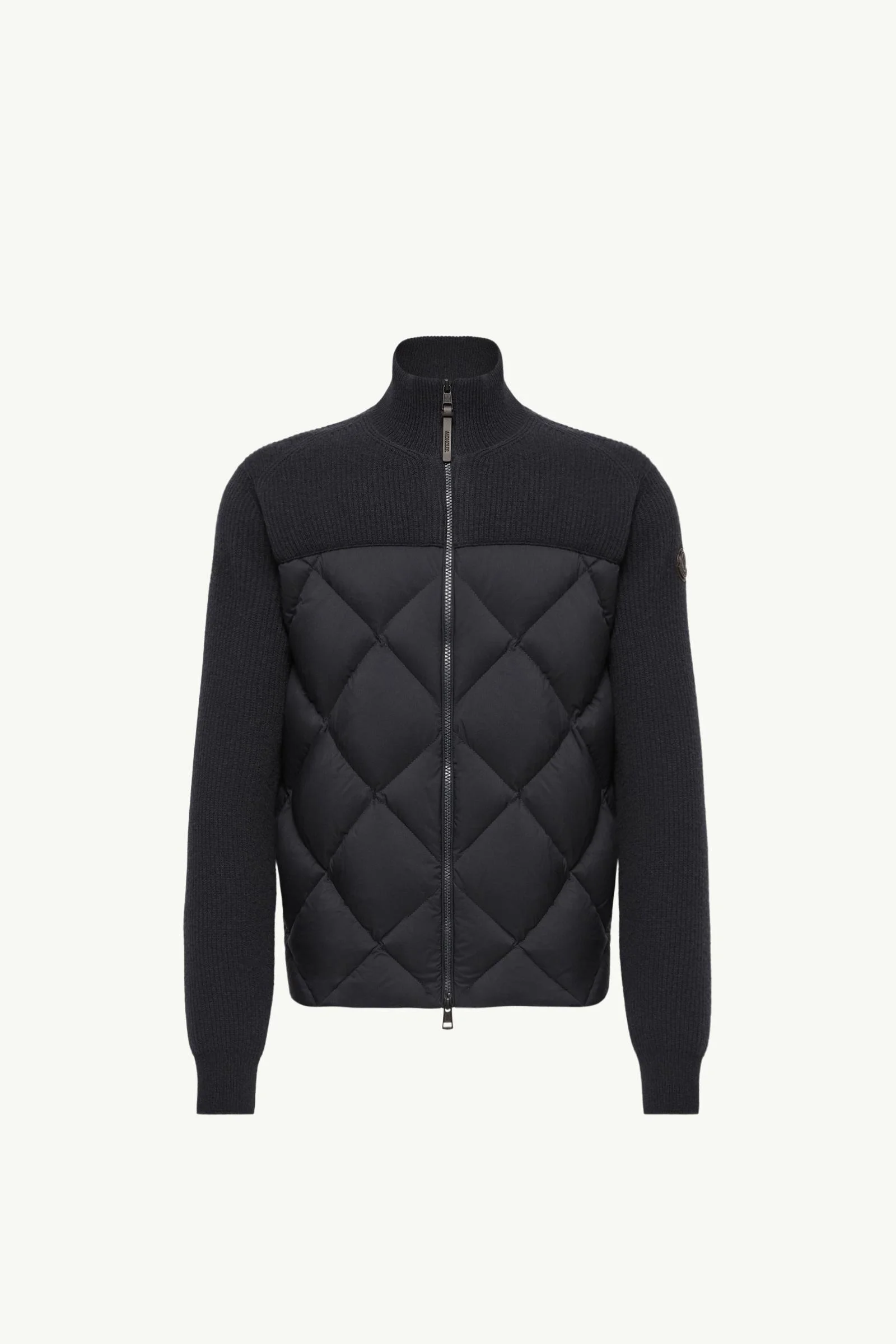 Wool-Cashmere Down Cardigan - 1