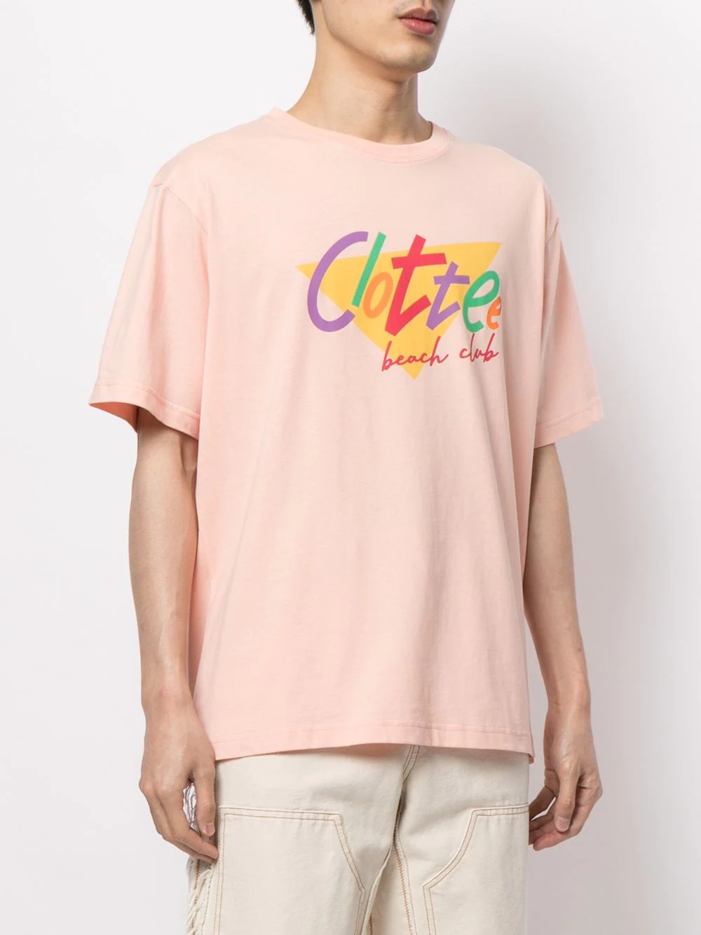 logo-print cotton T-shirt - 3