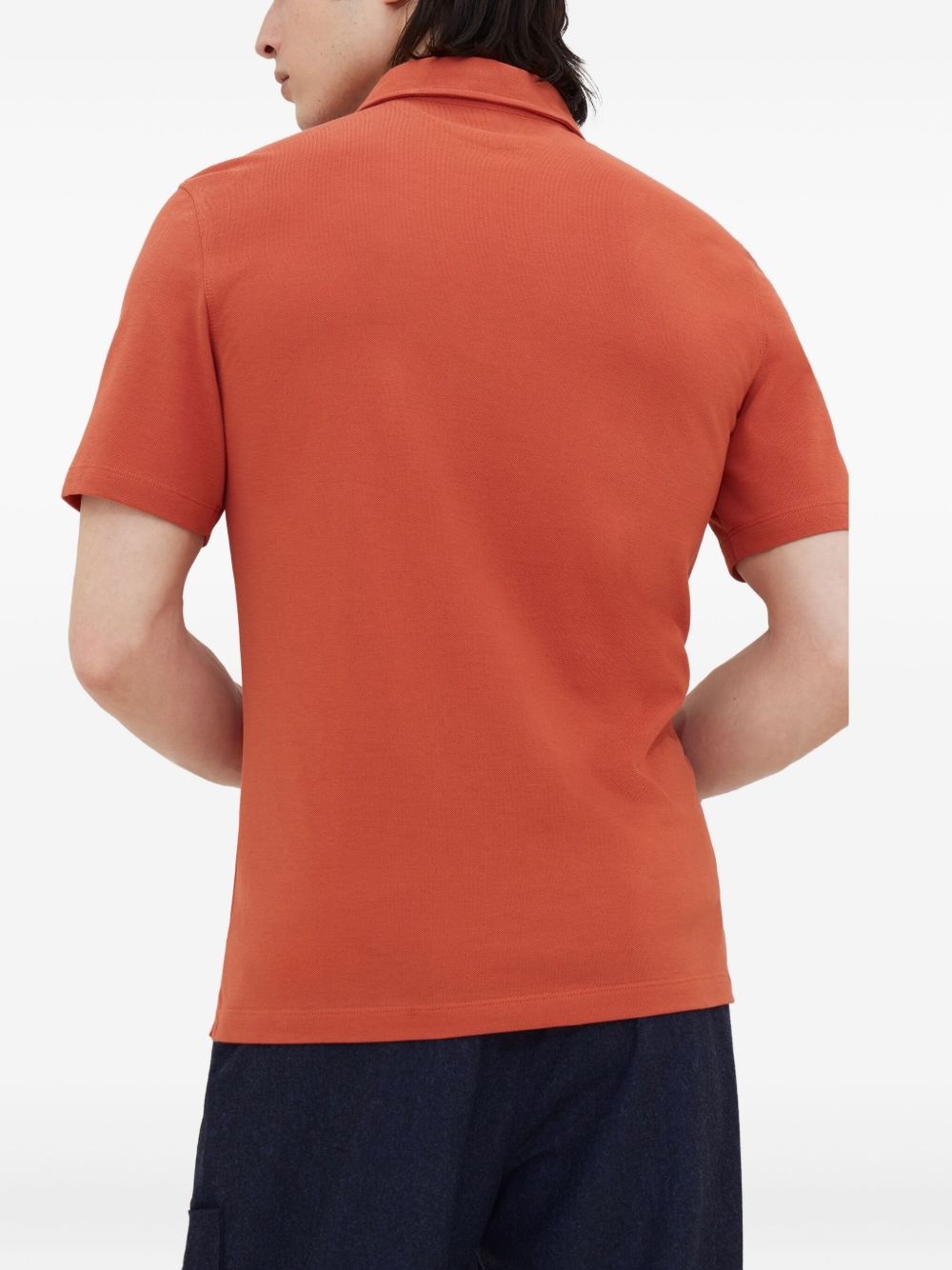 cotton polo shirt - 4