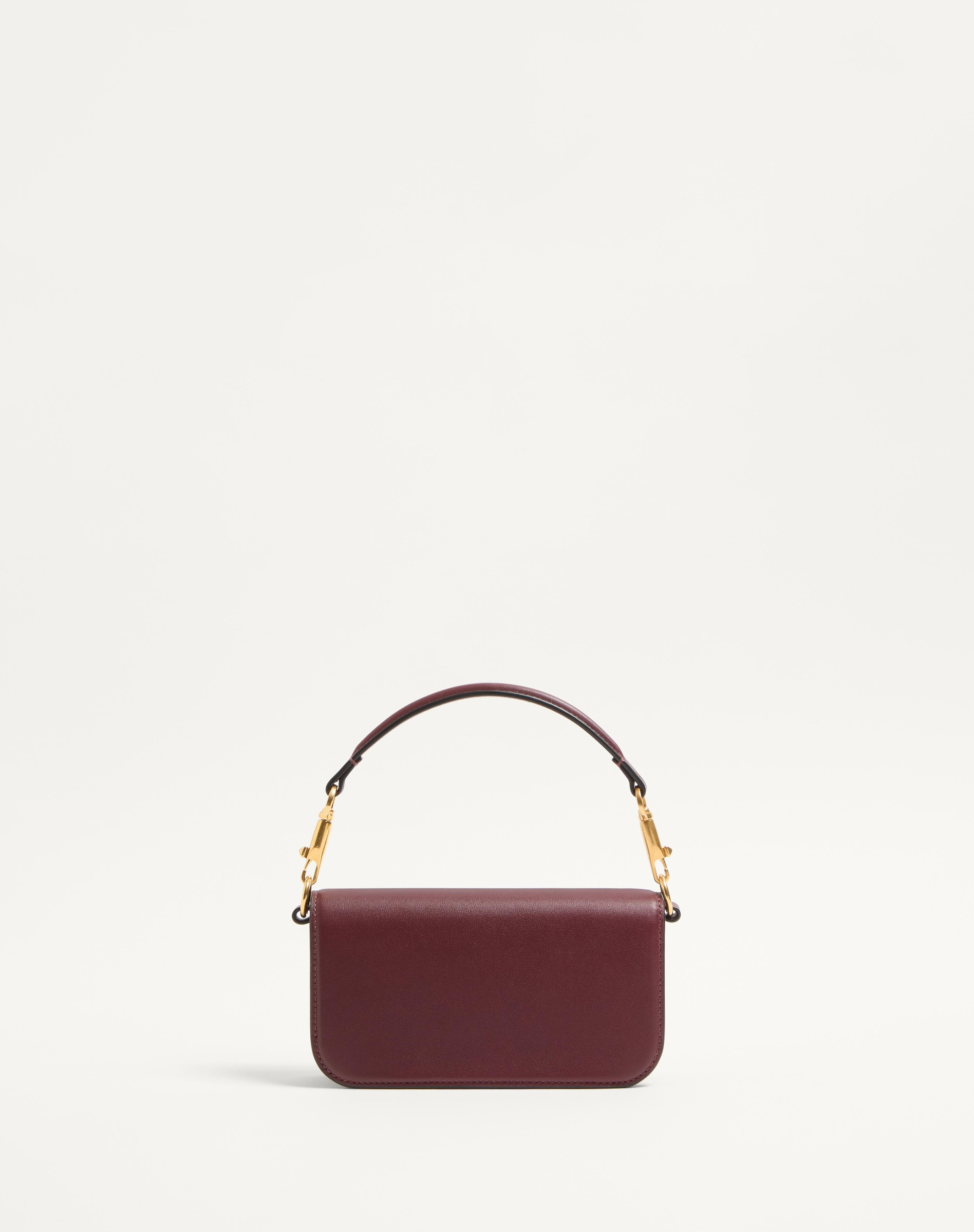 VALENTINO GARAVANI LOCÒ SMALL SHOULDER BAG IN CALFSKIN WITH JEWEL LOGO - 5