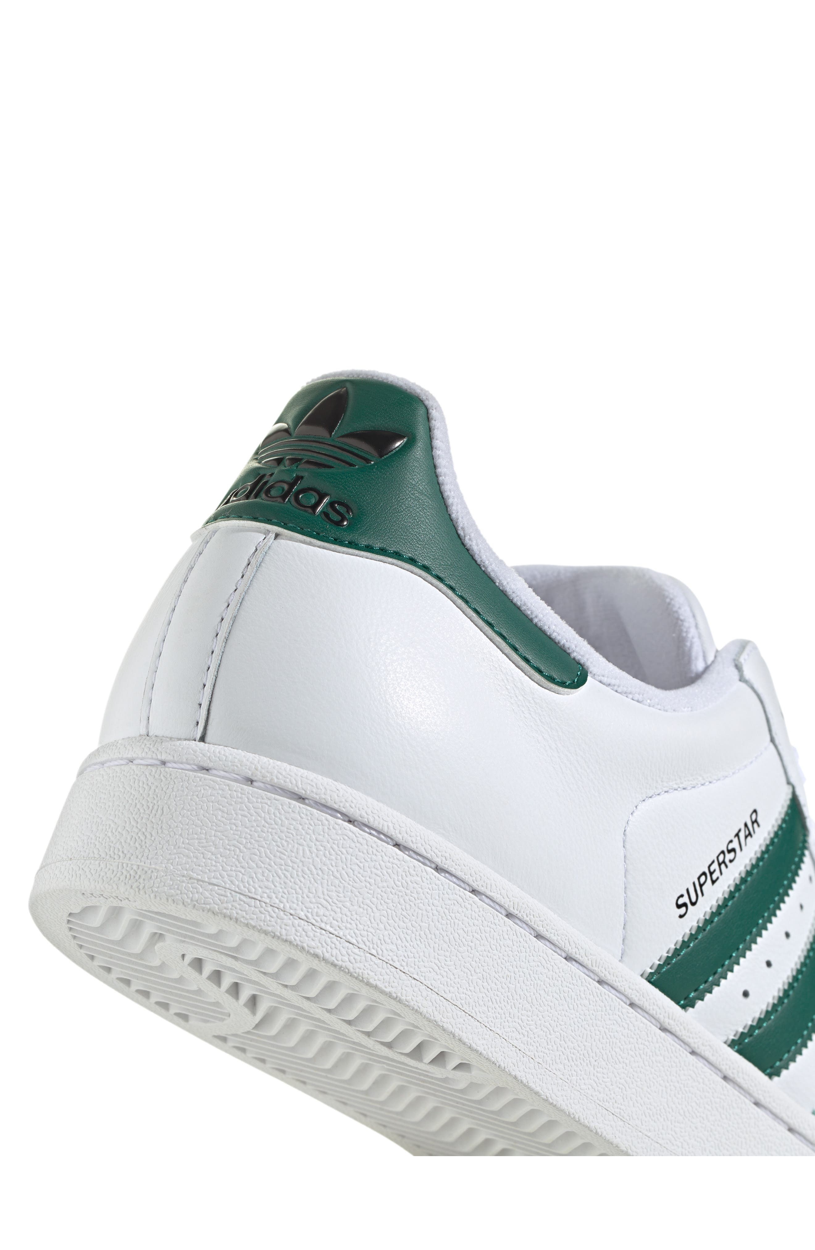 adidas Gender Inclusive Superstar II Sneaker in White/collegiate Green/black at Nordstrom - 7