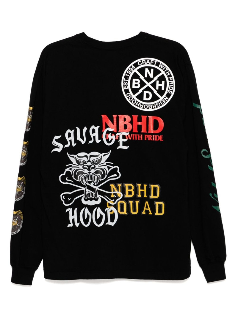 NEIGHBORHOOD graphic-print T-shirt outlook