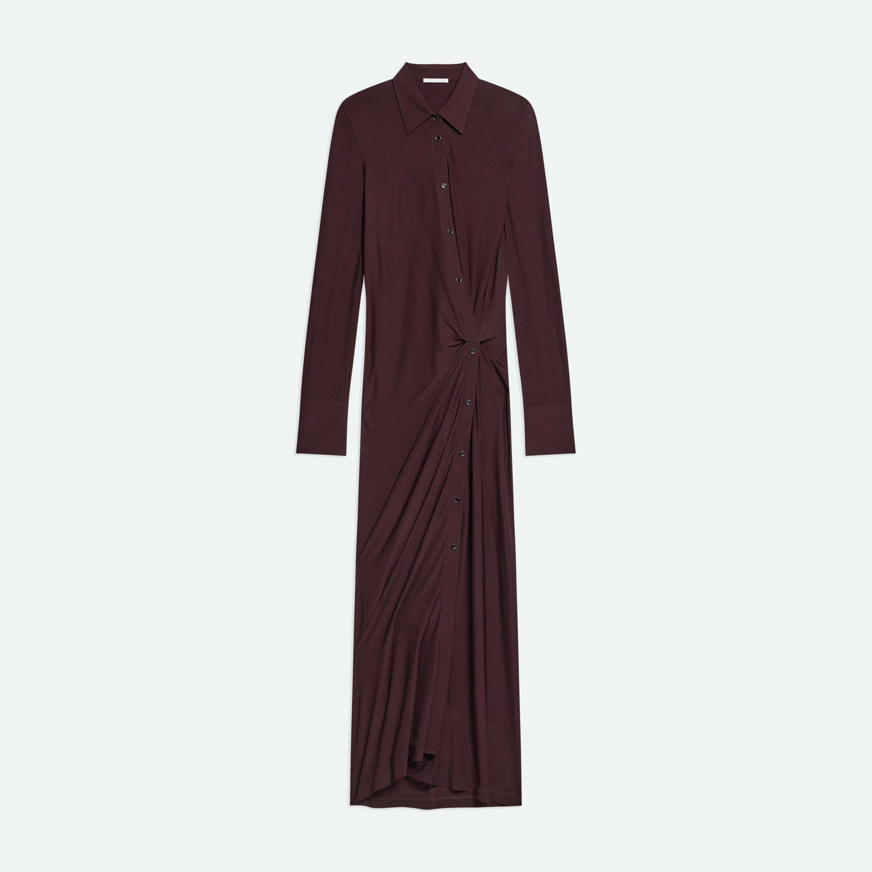 TWISTED SHIRT DRESS - 1