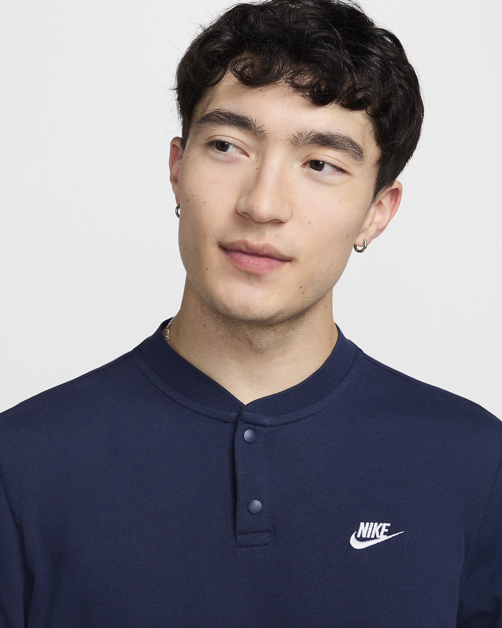 Nike Club Men's Long-Sleeve Henley - 3