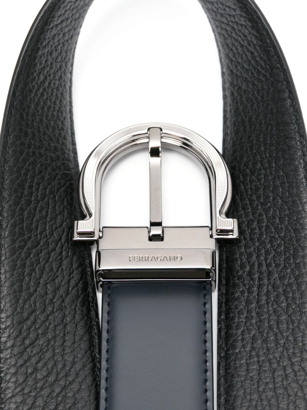 Double adjustable Gancini belt - 2