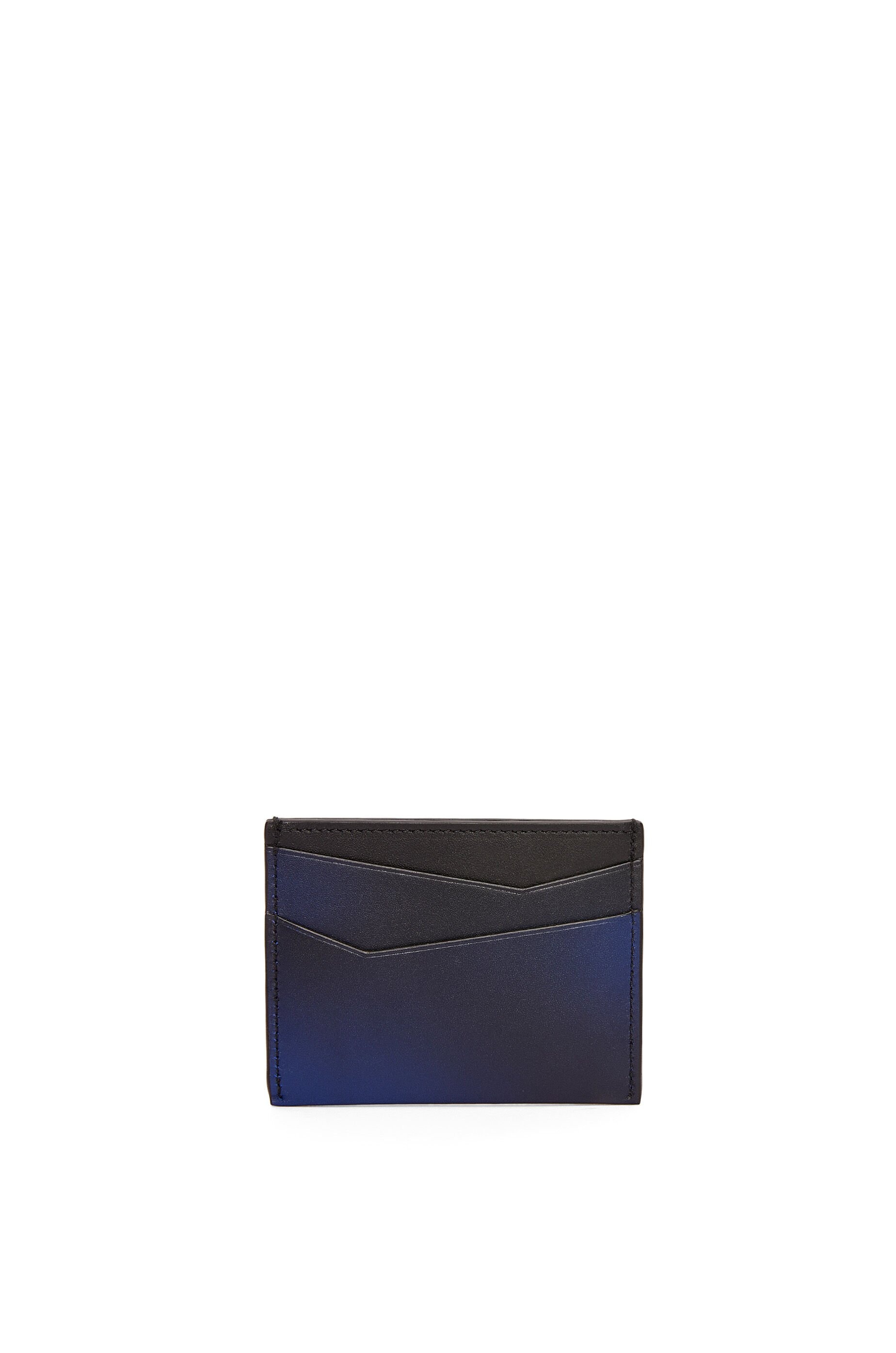 Puzzle plain cardholder in silk calfskin - 3