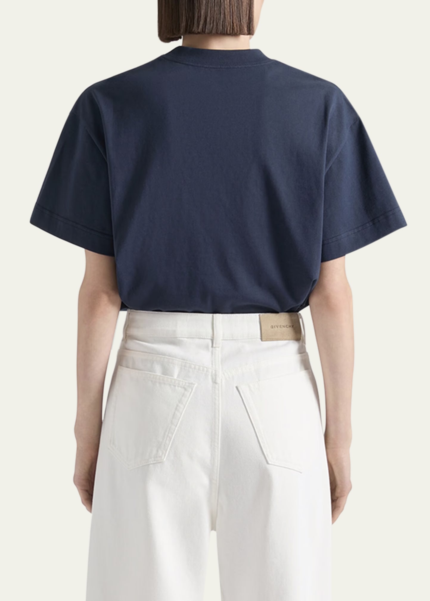 Logo Applique Boxy T-Shirt - 3
