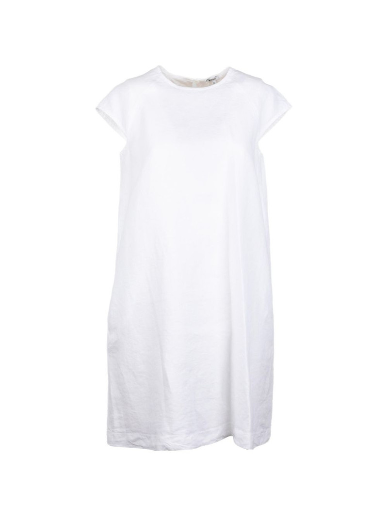 crew-neck mini dress 1