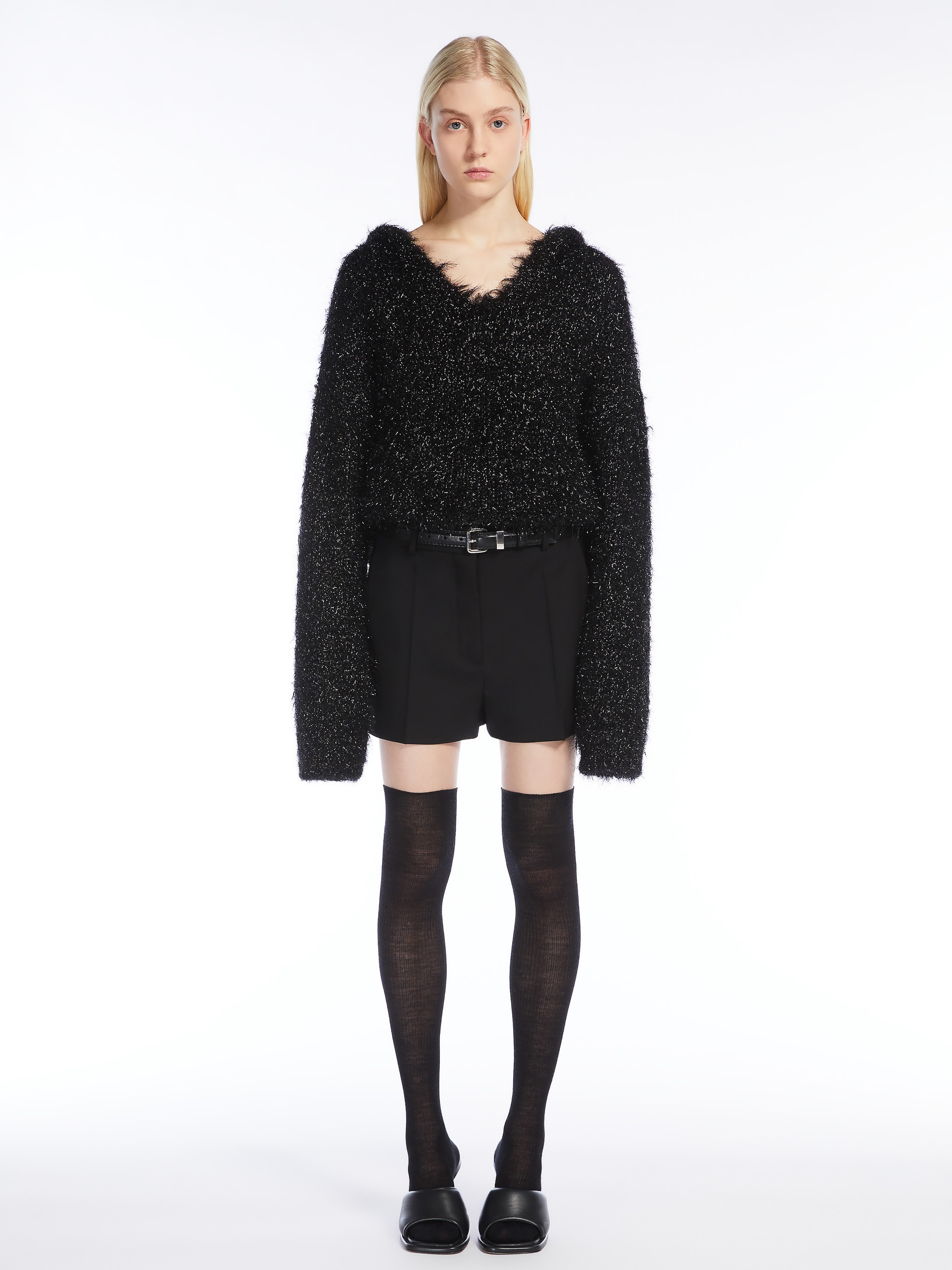 OSCURI Oversized lurex sweater - 2