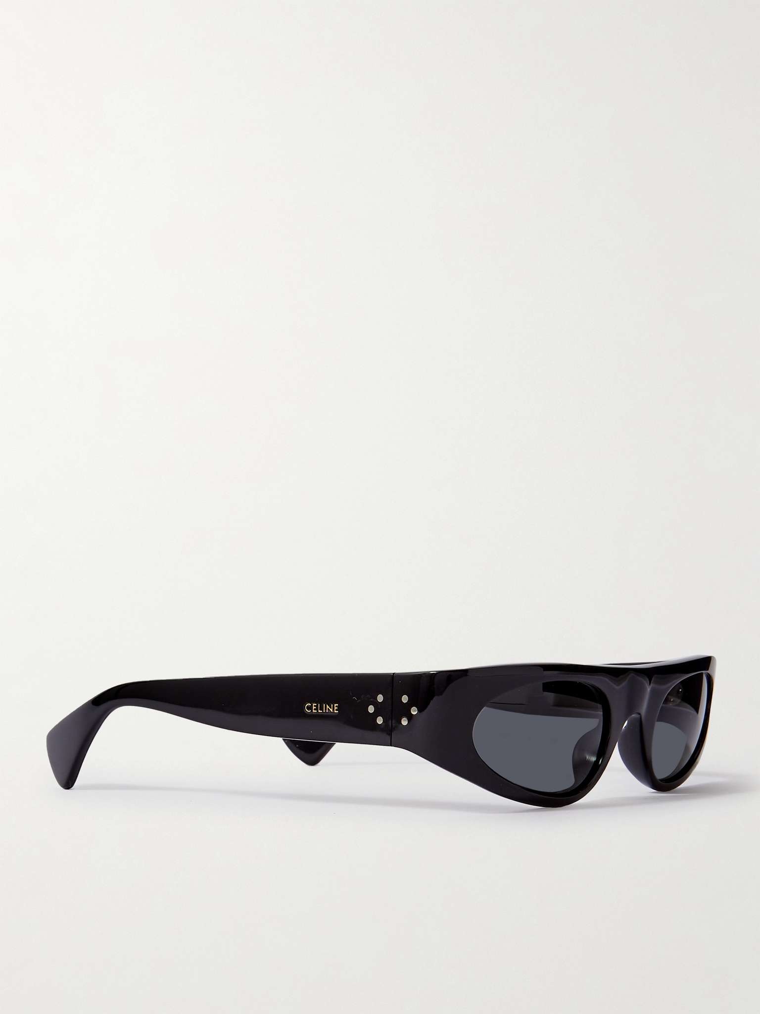 Rectangle-Frame Acetate Sunglasses - 3