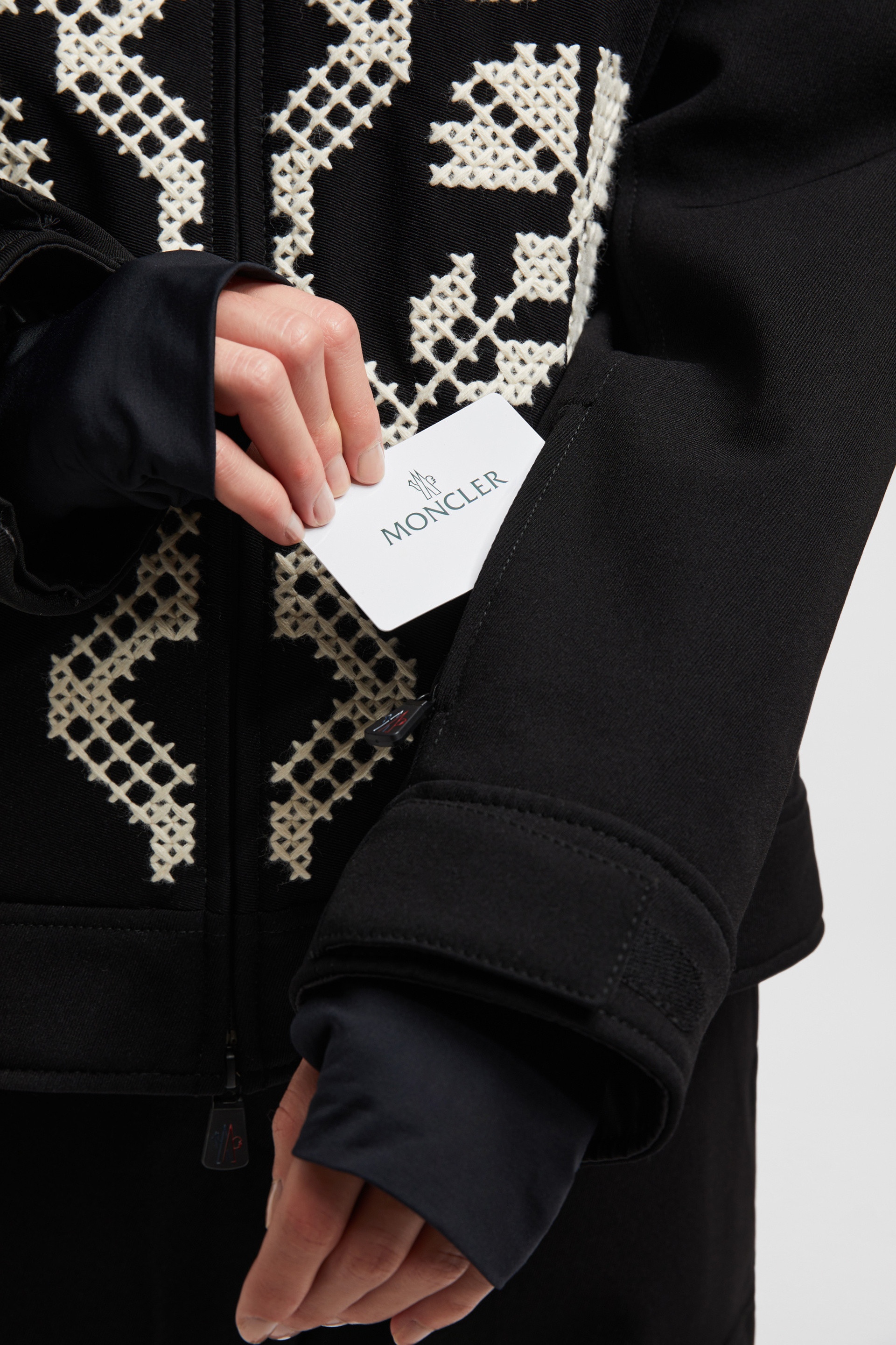 Pers Embroidered Down Ski Jacket - 10