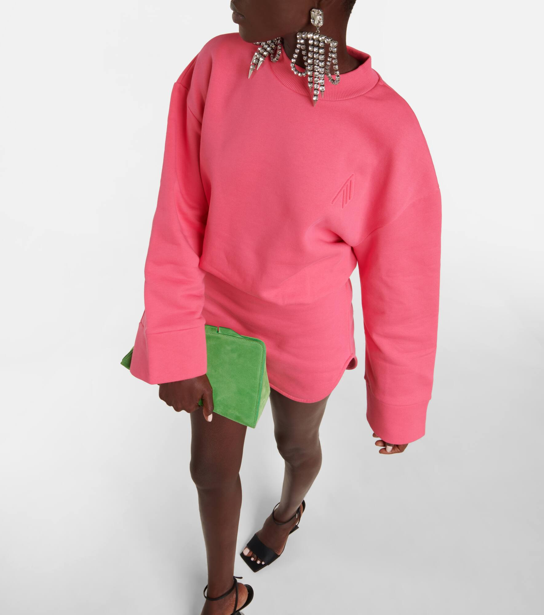 Cotton sweater dress - 6