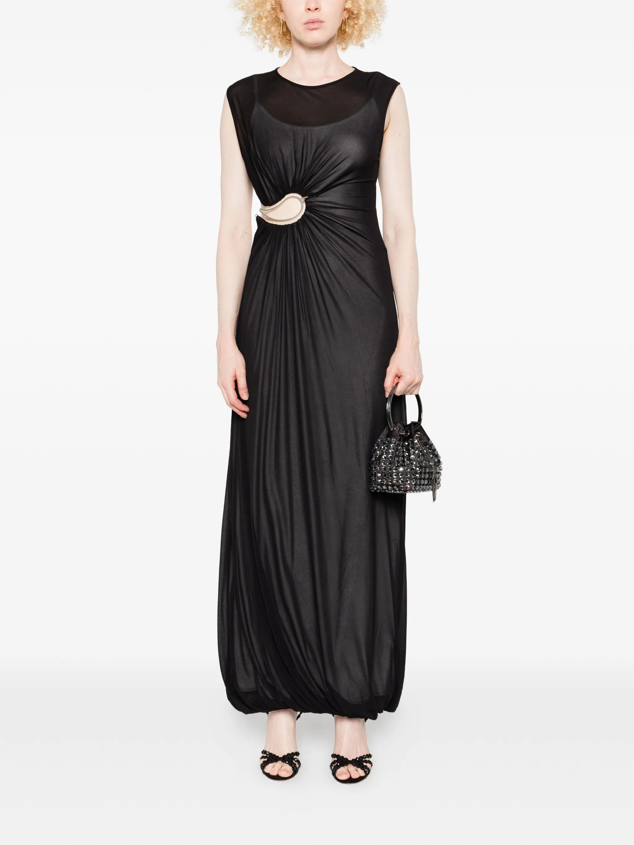 Christopher Esber Cut-out Draped Maxi Dress - 5