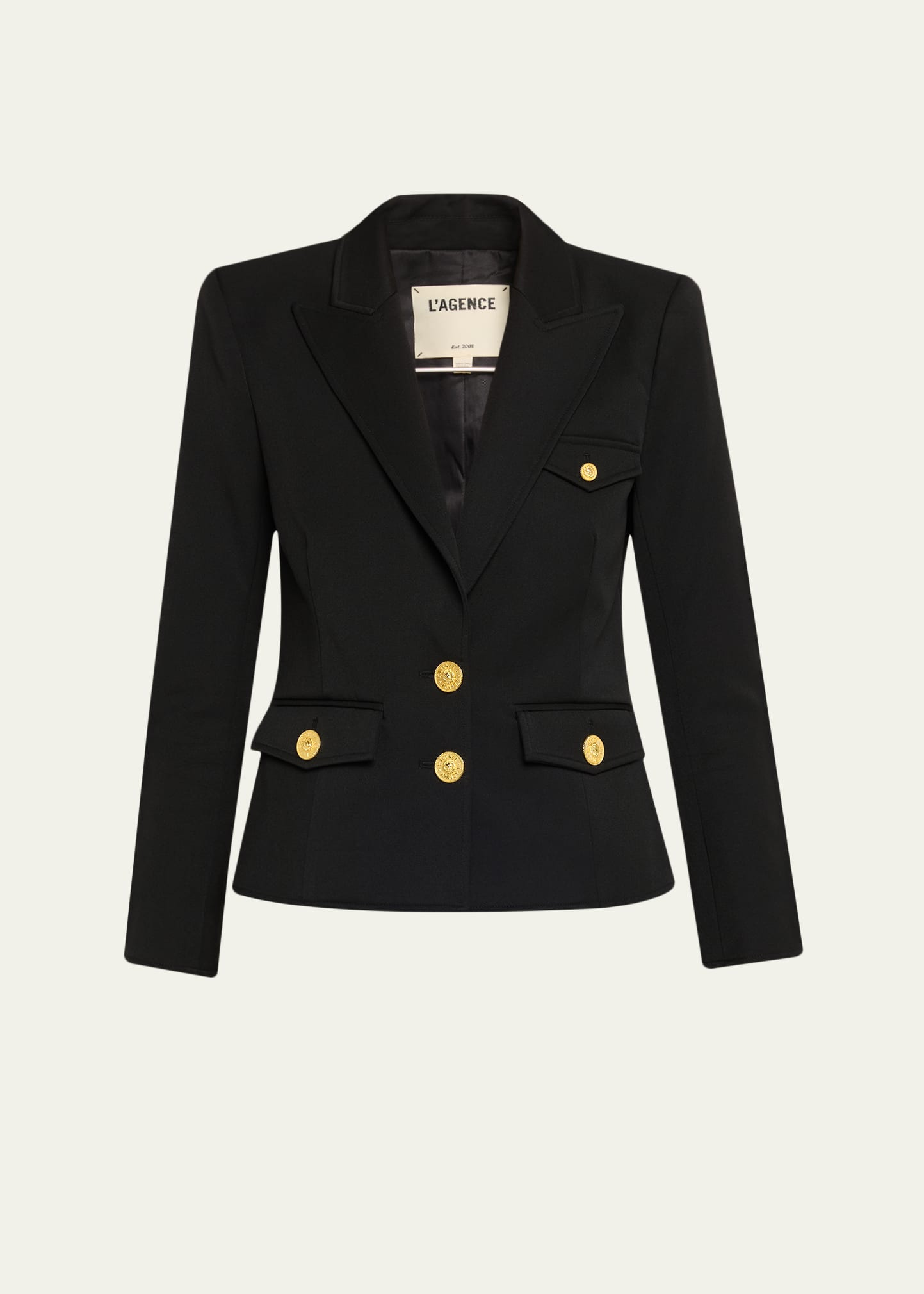 Wylla Structured Single-Breasted Blazer - 1