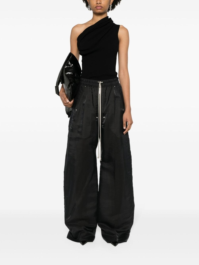 Rick Owens pressed-crease straight trousers outlook