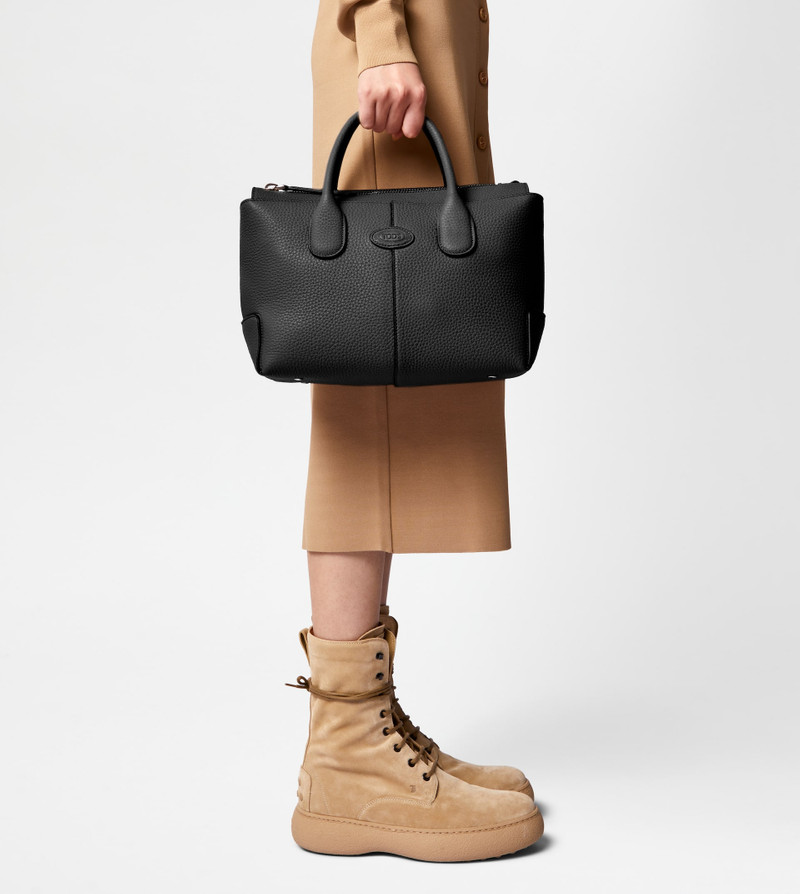 TOD'S DI BAG IN LEATHER SMALL - BLACK 6