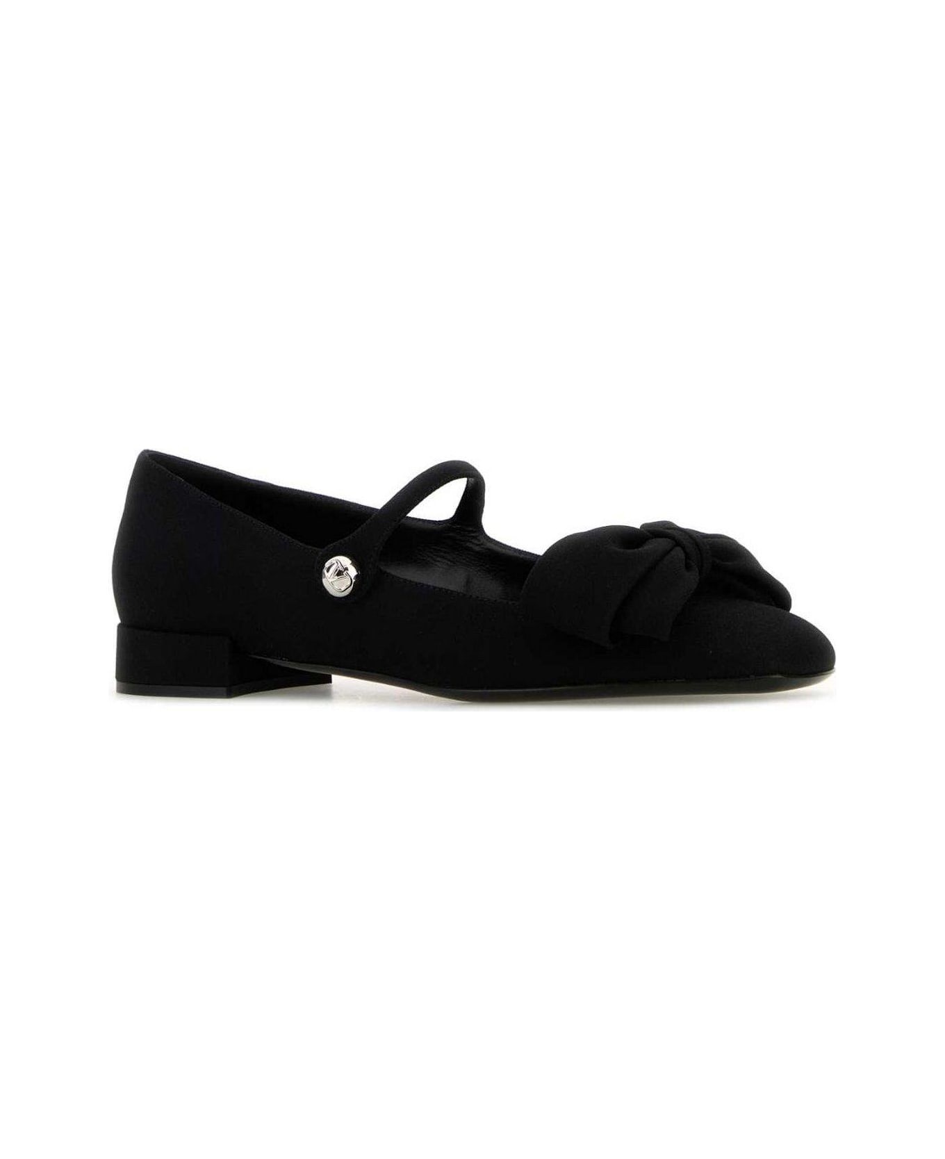 Valentino Bow Detailed Slip-on Flat Shoes - 2