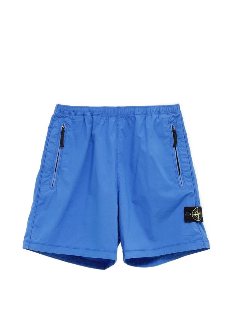 Compass logo-patch shorts 1