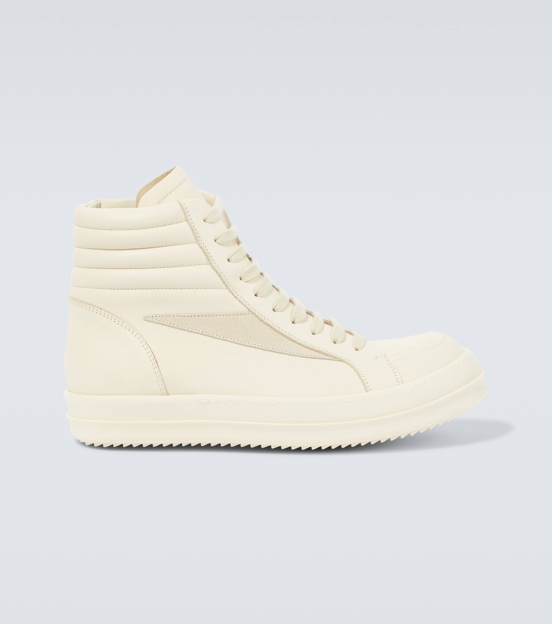 Hi Vintage leather high-top sneakers - 1