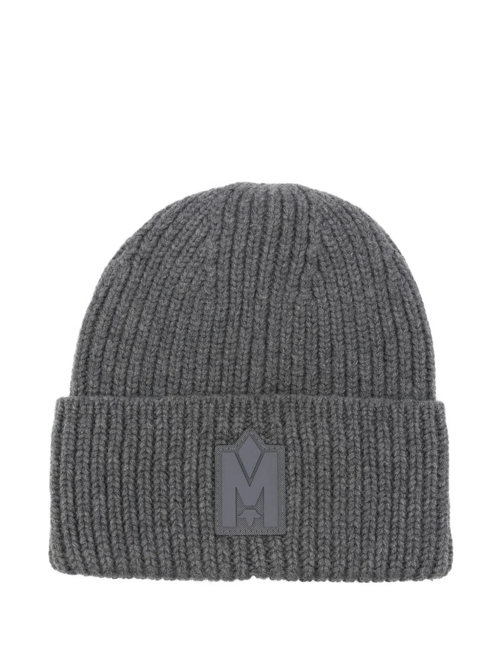 logo-patch beanie - 1