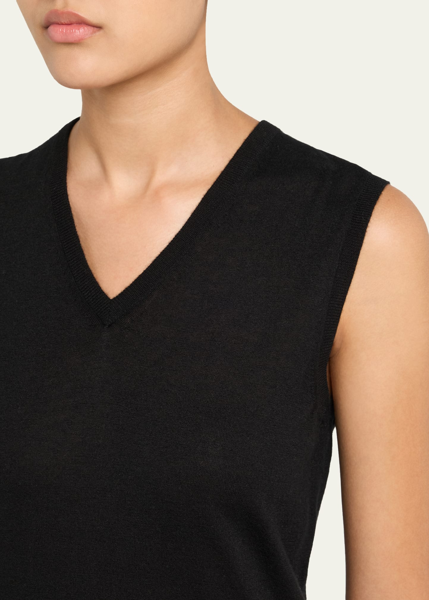 Lauri Sleeveless Cashmere Top - 5