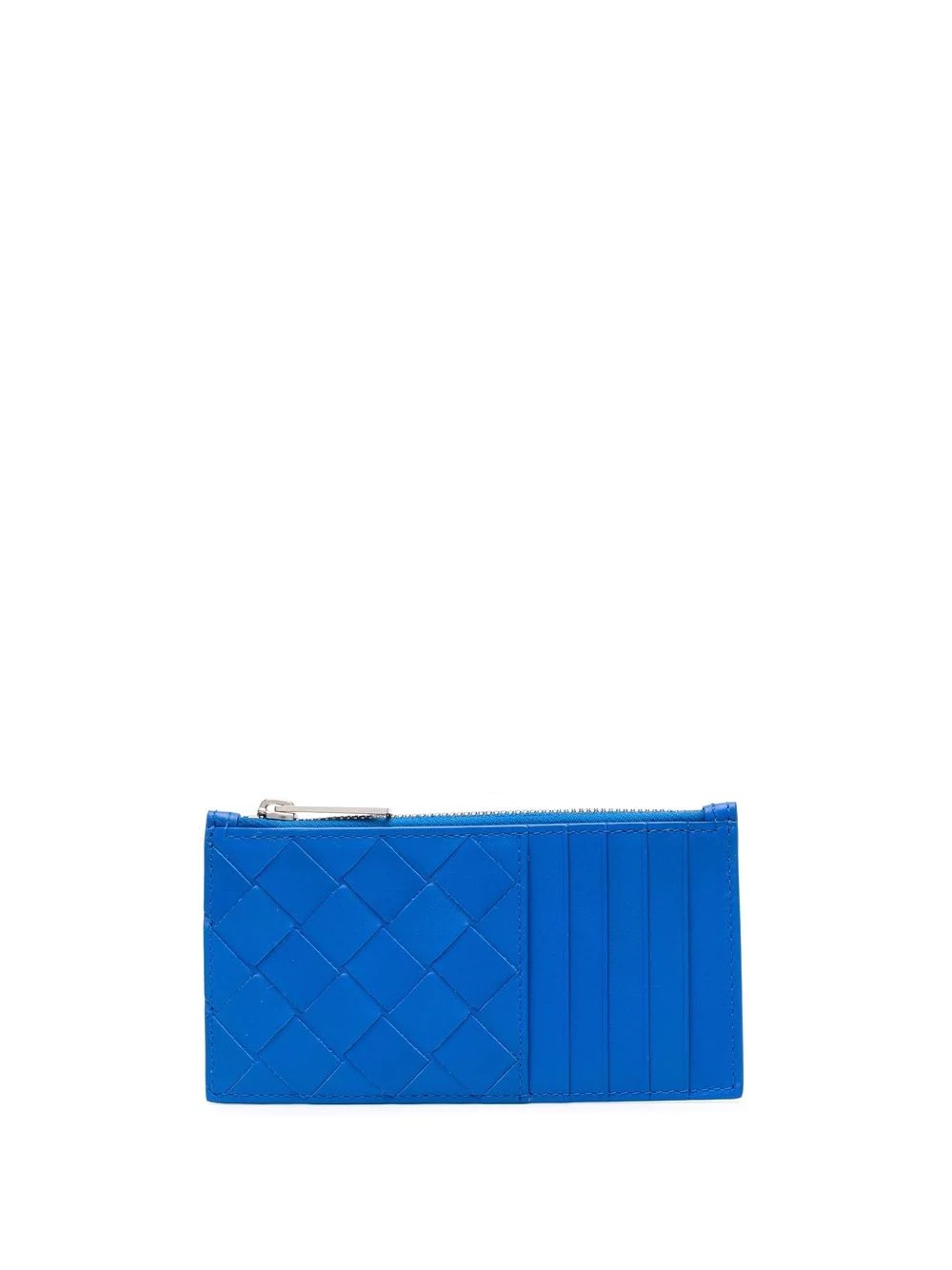 interwoven-design zip-fastening wallet - 1