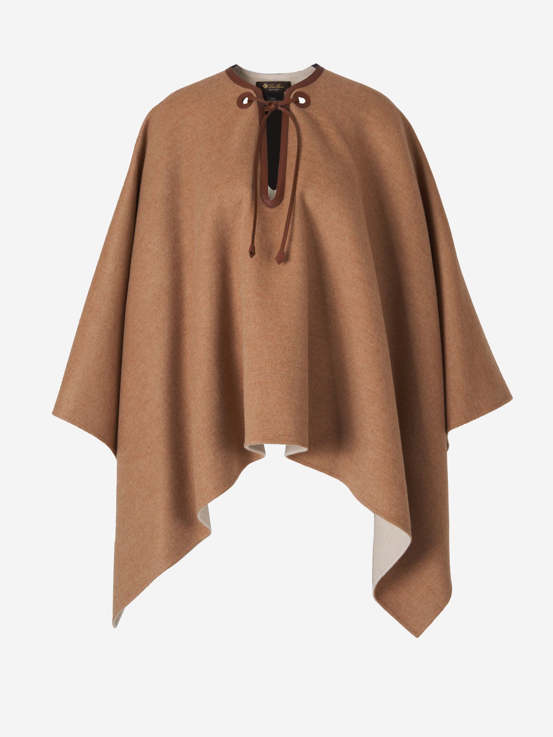 CASHMERE PONCHO - 1