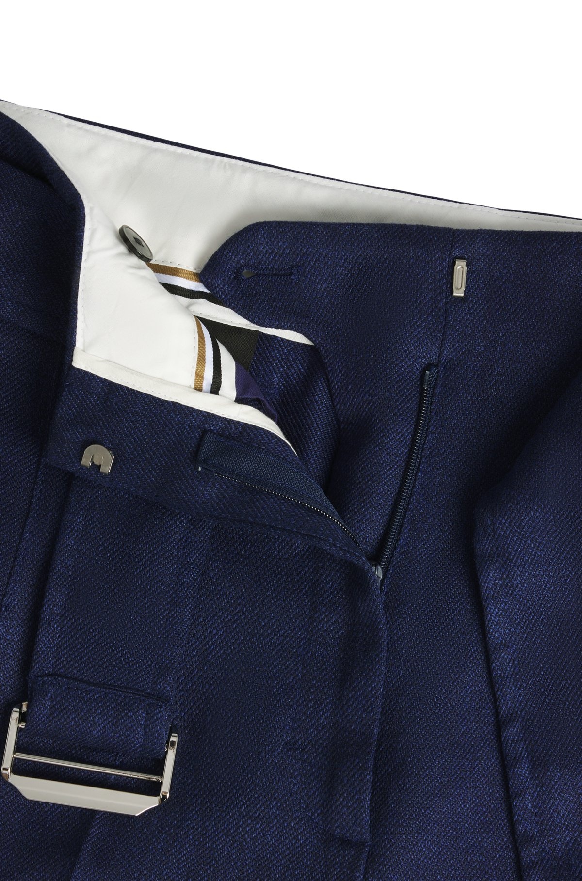 RELAXED-FIT TROUSERS IN A LINEN BLEND - 6