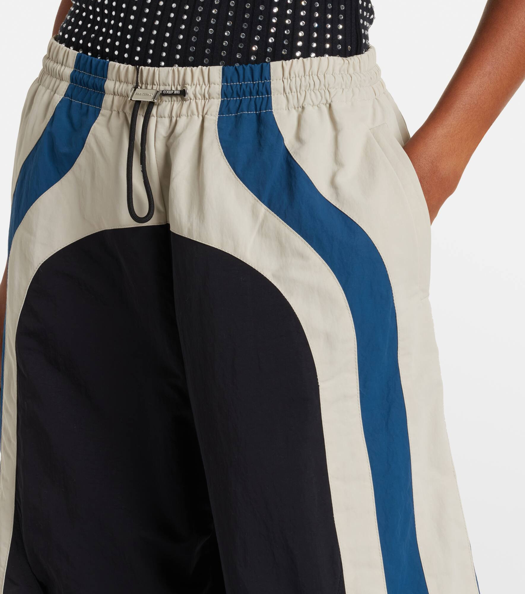 Paneled track pants - 4