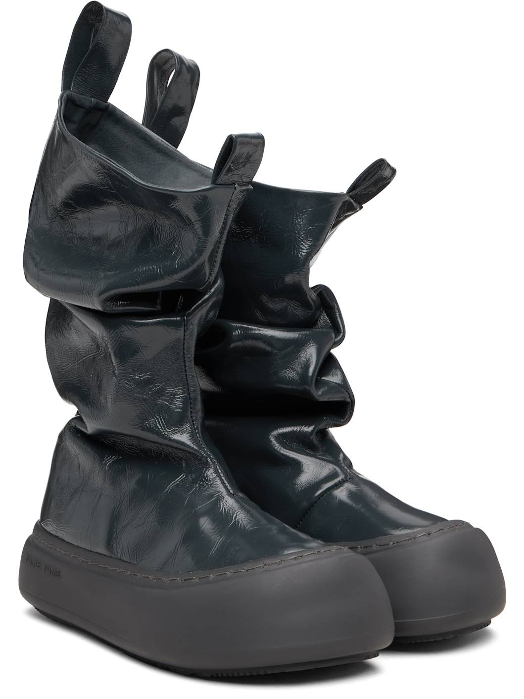 Gray Fisherman Low Boots - 4
