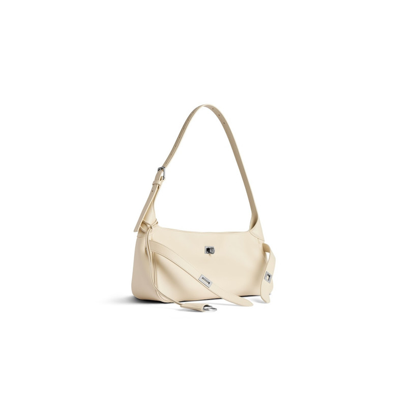 BALENCIAGA Women's Bel Air Small Shoulder Bag  in Soya outlook