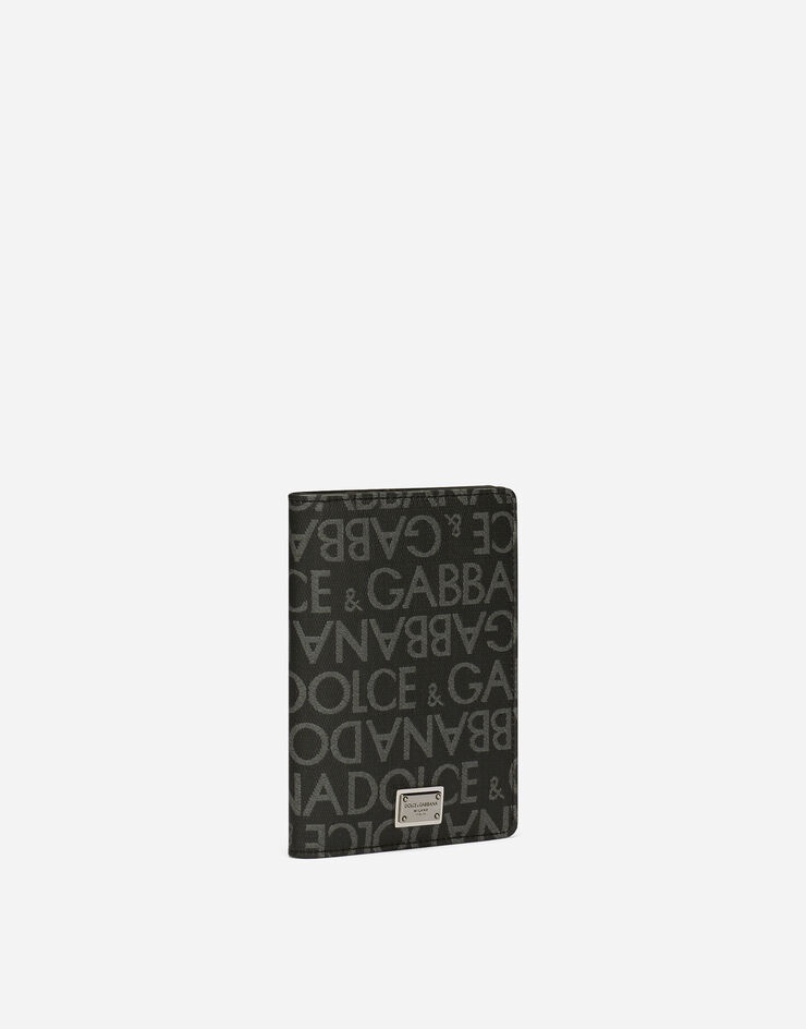 Coated jacquard passport holder - 2