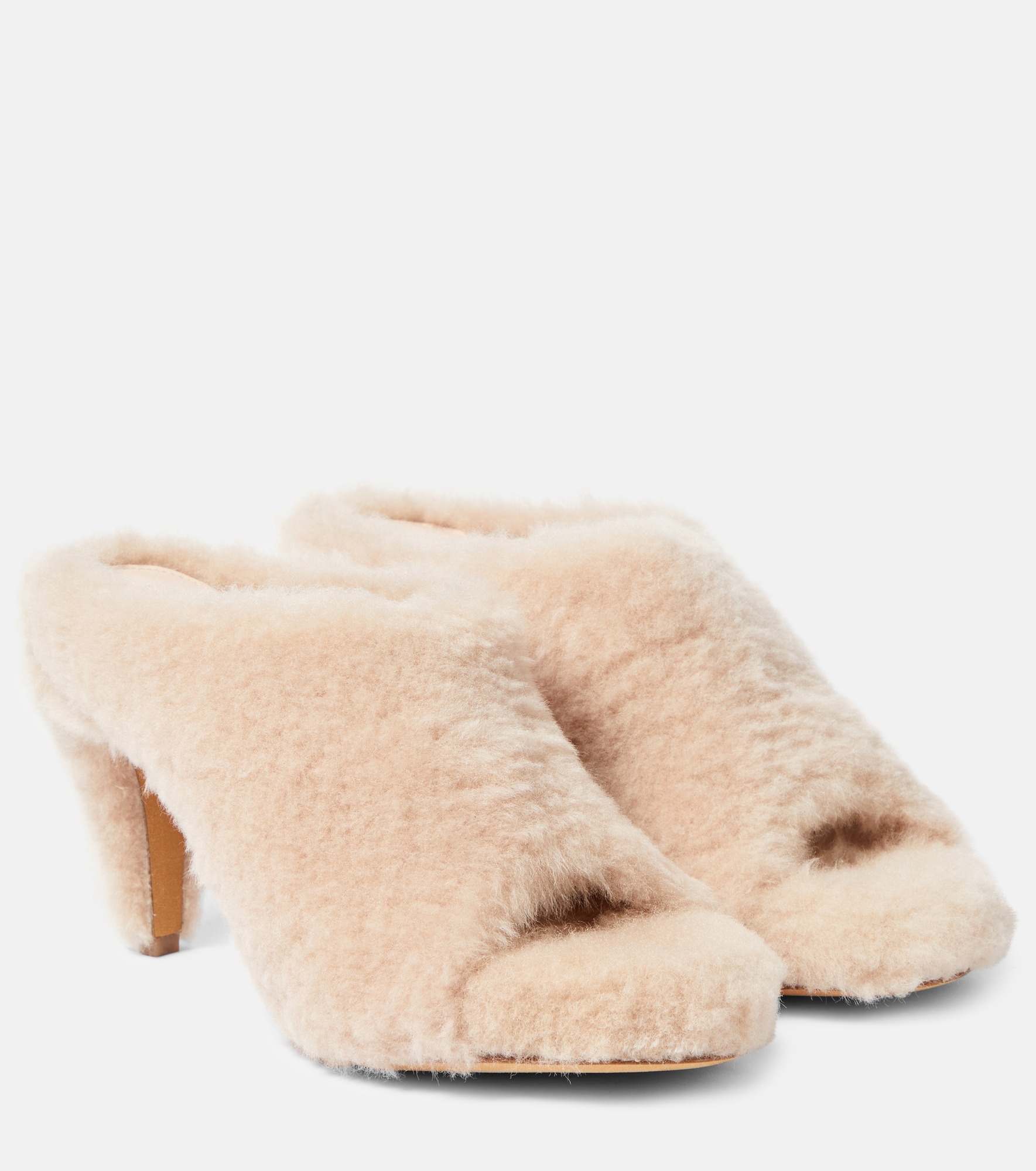 Marion shearling mules - 1