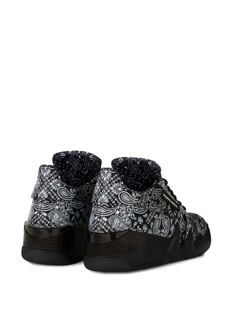 Talon paisley print sneakers - 3