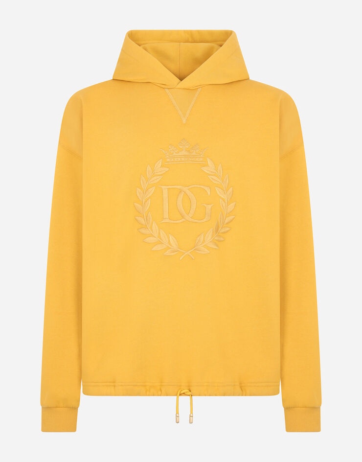 Jersey sweatshirt with DG embroidery - 3