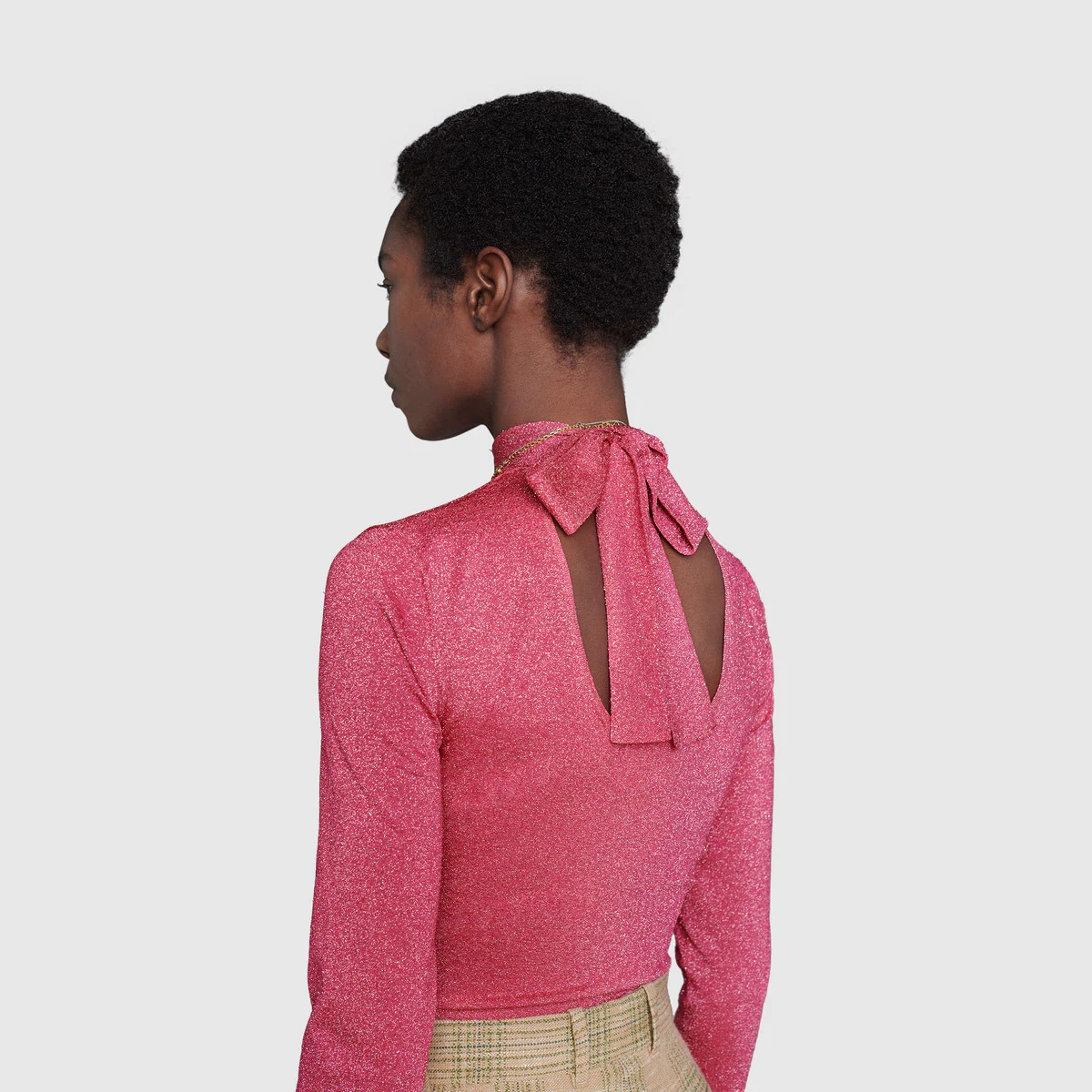 Lamé viscose knit - 7