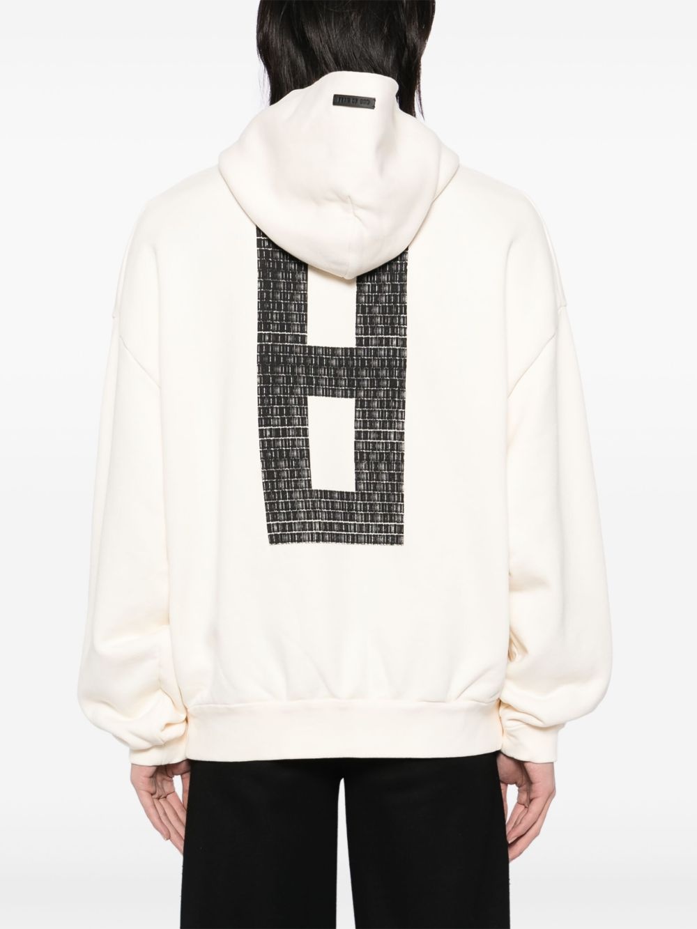 graphic-print hoodie - 4